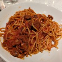 Vegan spaghetti Bolognese #Veganuary at Mezzo in Dublin