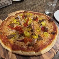 Sauce and toppings were very flavorful. One of the best “restaurant" pizzas I’ve had in a while  at Mezzo in Dublin