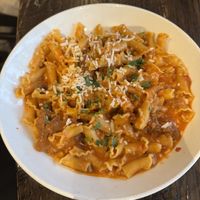 Vegan Bolognese  at Mezzo in Dublin