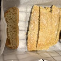 Warm bread  at Mezzo in Dublin