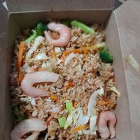 Special fried rice at Lotus Garden in Eugene