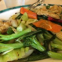 Vegetable Deluxe gf (lunch) at Lotus Garden in Eugene