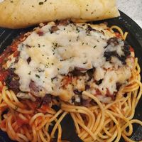 Eggplant Parmigiano at Cafe 4 in Orlando