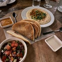 Hummus  at La Luna in Nosara