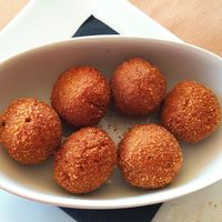 Falafel at Port Blau in Lestartit