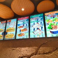 Menu, green titles are the vegetarian options that can be made vegan at Mr. Dam in Groningen