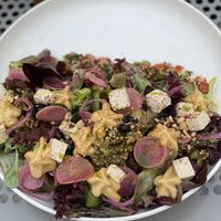 Smokey salad with tofu  at Linea - Closer To The Moon in Bucharest