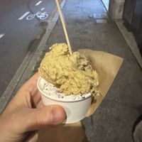   at Gelateria VerderosA in Bergamo