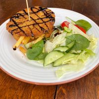 Vegetable Schnitzel at Burė in Nida