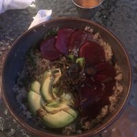 Earthy Buddha Bowl without feta  at Steamy Buddha in Ellsworth