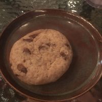 Vegan cookie! at Steamy Buddha in Ellsworth