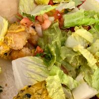 Vegan tater tot nachos at Kayak Kafe - Broughton in Savannah