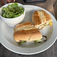 Vegan panini  at Kayak Kafe - Broughton in Savannah
