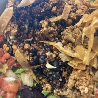 Black Beans, Quinoa & house made walnut meat  at Kayak Kafe - Broughton in Savannah