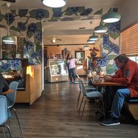 Interior at Morning Glory Cafe in Eugene