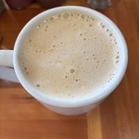 Golden milk chai  at Morning Glory Cafe in Eugene