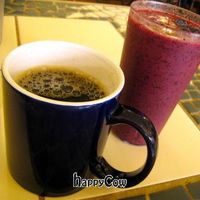 You should try the Blueberry-Ginger Smoothie! at Morning Glory Cafe in Eugene