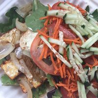 Cajun Tempeh Sandwich at Morning Glory Cafe in Eugene
