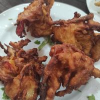 Pakoras vegetales at CurryPizza in Borriana