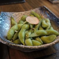Salty edamame at Tomita Sushi - Maybe closed in Isle Of Skye
