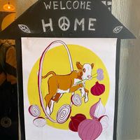 Always supporting the good causes at Thai Vegan Kitchen in Helsinki