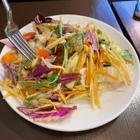 Starter salad at Thai Vegan Kitchen in Helsinki