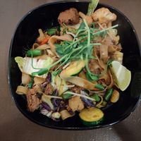 Beyond meat phad khii mau at Thai Vegan Kitchen in Helsinki