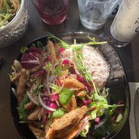 Can’t remember the name of this one, but it was a “Staff recommends” dish. It tasted fresh and nice, but nothing extra ordinary   at Thai Vegan Kitchen in Helsinki