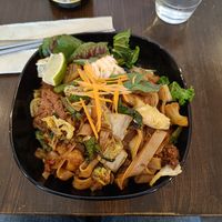 Beyond meat phad ka phrau at Thai Vegan Kitchen in Helsinki