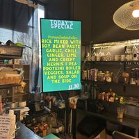 Daily special  at Thai Vegan Kitchen in Helsinki