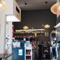 Inside at Thai Vegan Kitchen in Helsinki