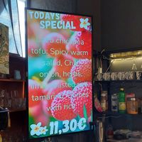 Daily menu at Thai Vegan Kitchen in Helsinki