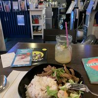 Place is cosy   at Thai Vegan Kitchen in Helsinki