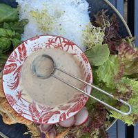 Not fish salad   at Thai Vegan Kitchen in Helsinki