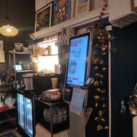 Inside at Thai Vegan Kitchen in Helsinki