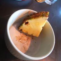 The dessert at Thai Vegan Kitchen in Helsinki