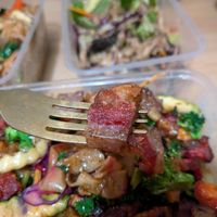 "pork belly" at Thai Vegan Kitchen in Helsinki