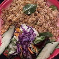 No recuerdo el nombre del plato, pero muy rico y muy muy picante (eligiendo picante medio)  at Thai Vegan Kitchen in Helsinki