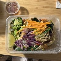 Phad Thai with tofu  at Thai Vegan Kitchen in Helsinki