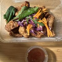 Muu thood - so good  at Thai Vegan Kitchen in Helsinki