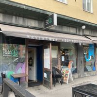 its casual and tasty  at Thai Vegan Kitchen in Helsinki