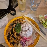 Stir fried eggplant at Thai Vegan Kitchen in Helsinki