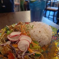 Plaa Pad phrik at Thai Vegan Kitchen in Helsinki