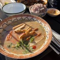 Tom Ka Gai Soup  at Thai Vegan Kitchen in Helsinki