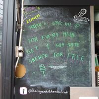 The skewer was delicious. at Thai Vegan Kitchen in Helsinki