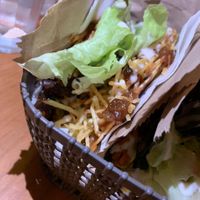 poema vegano option at Novos Tacos in Sao Joao Del Rei