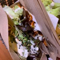 vegan taco at Novos Tacos in Sao Joao Del Rei