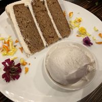 Chai cake   at Saffron in Las Vegas