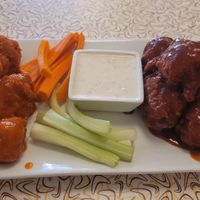 Cauliflower wings were great. Probably from frozen. at Golden Burro in Leadville