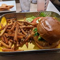 chickn sandwich at Golden Burro in Leadville